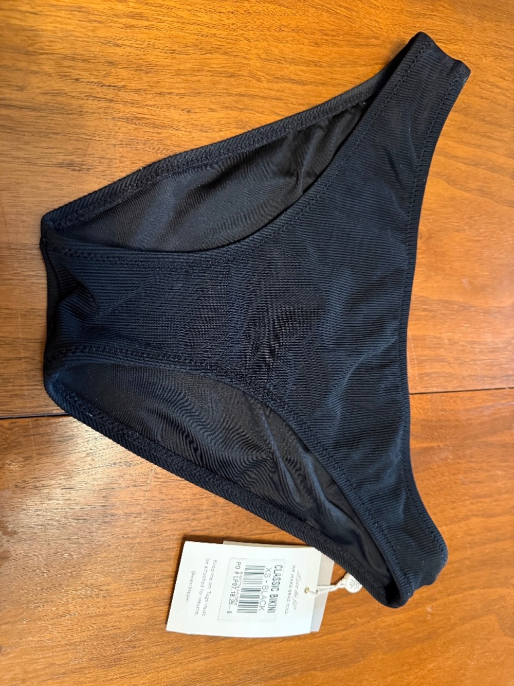 XS Pepper Classic Bikini in Black